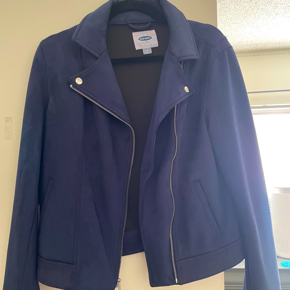 Old Navy Moto Jacket suede
